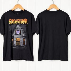Archie Comics Sabrina The Teenage Witch Graphic T Shirt Black Medium Witch